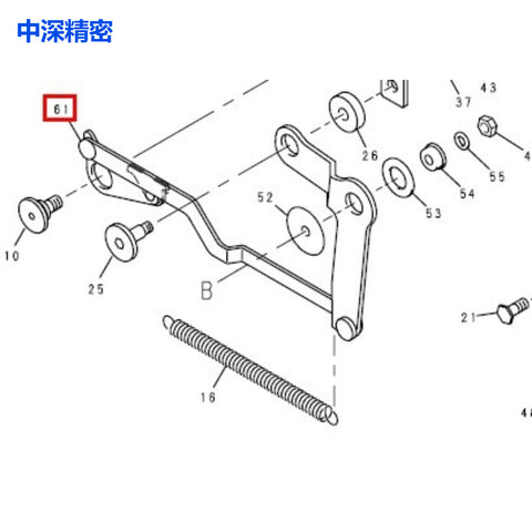 SMT FUJI CP6 CP7  24*16MM Feeder LINK AWCD5101