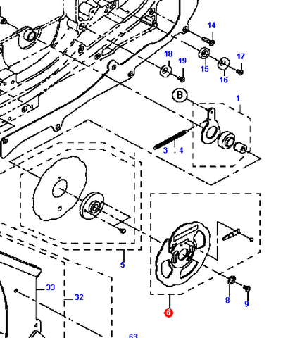 JUKI FF 16MM TAPE HOLDER E43107060A0A
