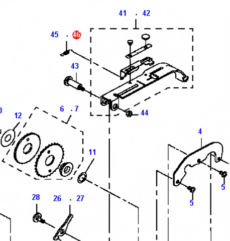 JUKI Feeder FF12 16MM Parts E5210706000 E5210-706-000 SHUTTER RETURN SP - JM-Merex SMT Spare Parts SuperMarket