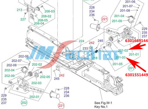 SMT HITACHI GXH 8mm Feeder Gear 6301551449 6301669144