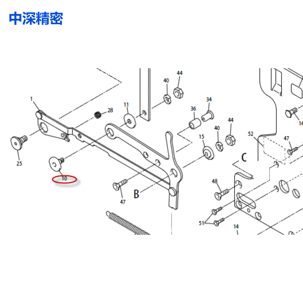SMT FUJI CP7 Feeder PIN  WCA0113 - JM-Merex SMT Spare Parts SuperMarket