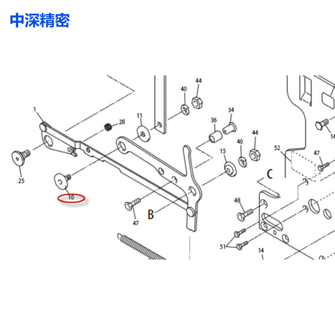SMT FUJI CP7 Feeder PIN  WCA0113 - JM-Merex SMT Spare Parts SuperMarket